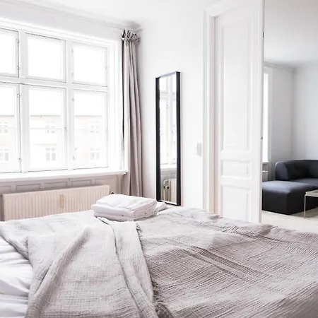 Apartmán Lovely 2-br W A Private Balcony In Norrebro - 68
